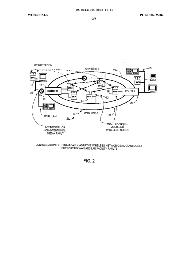 Canadian Patent Document 2444805. Drawings 20031015. Image 2 of 5