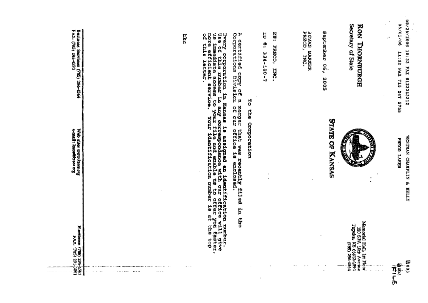 Canadian Patent Document 2447438. Assignment 20061102. Image 2 of 4