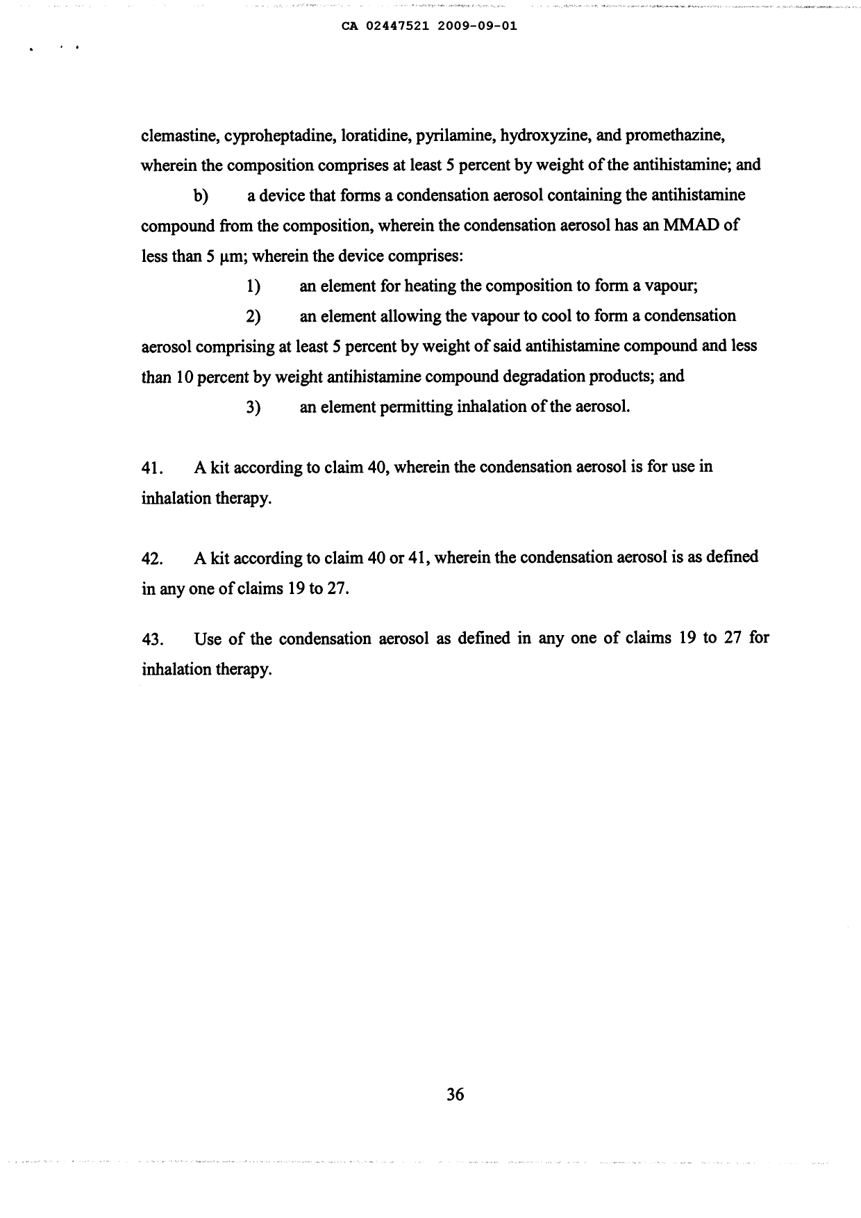 Document de brevet canadien 2447521. Poursuite-Amendment 20090901. Image 10 de 10