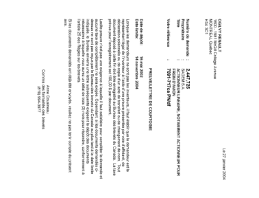 Canadian Patent Document 2447725. Correspondence 20040123. Image 1 of 1