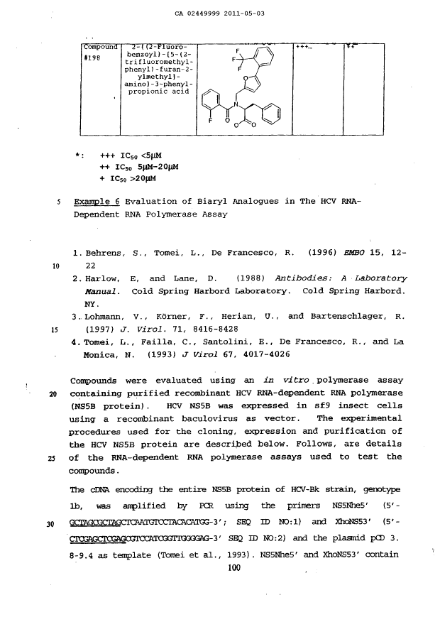 Document de brevet canadien 2449999. Poursuite-Amendment 20101203. Image 3 de 7