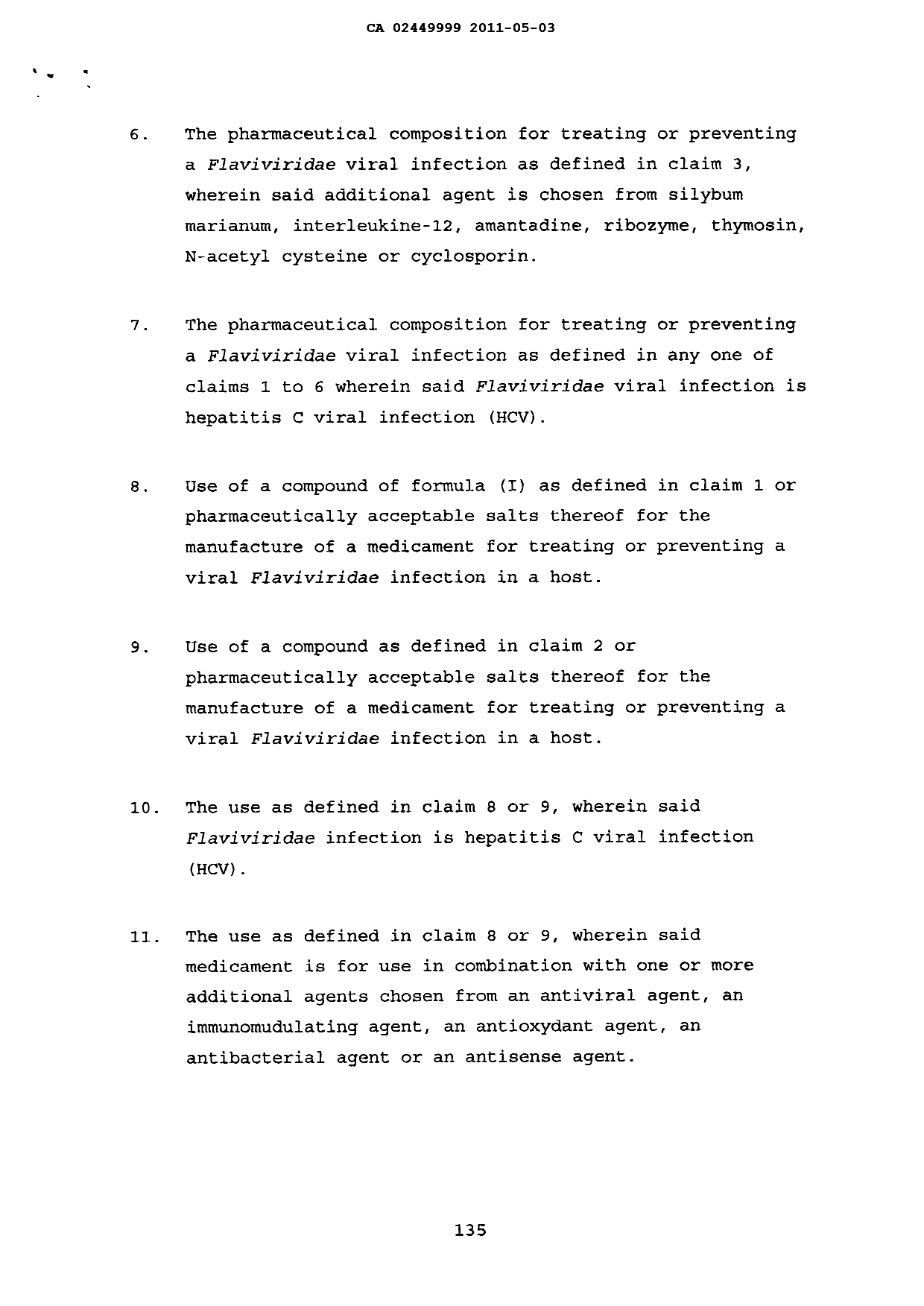 Canadian Patent Document 2449999. Prosecution-Amendment 20101203. Image 6 of 7