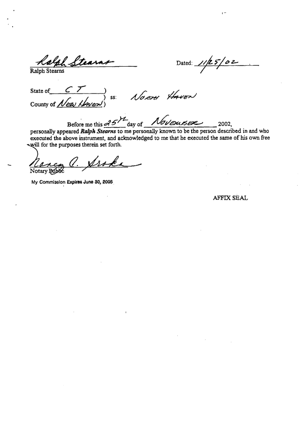 Document de brevet canadien 2451102. Cession 20040420. Image 5 de 5