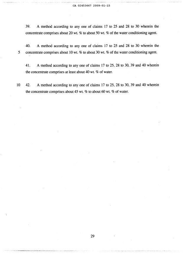 Document de brevet canadien 2453667. Poursuite-Amendment 20090115. Image 27 de 27