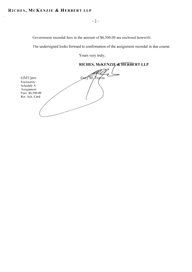 Document de brevet canadien 2456377. Cession 20140714. Image 2 de 8