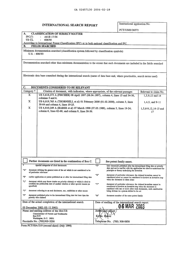 Document de brevet canadien 2457130. PCT 20040218. Image 10 de 10