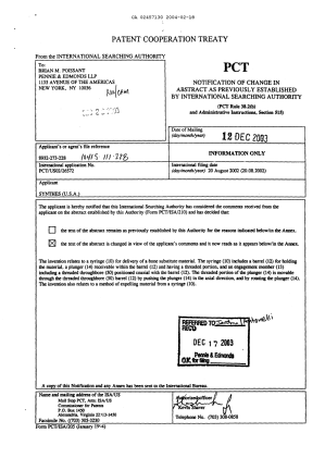 Document de brevet canadien 2457130. PCT 20040218. Image 1 de 10