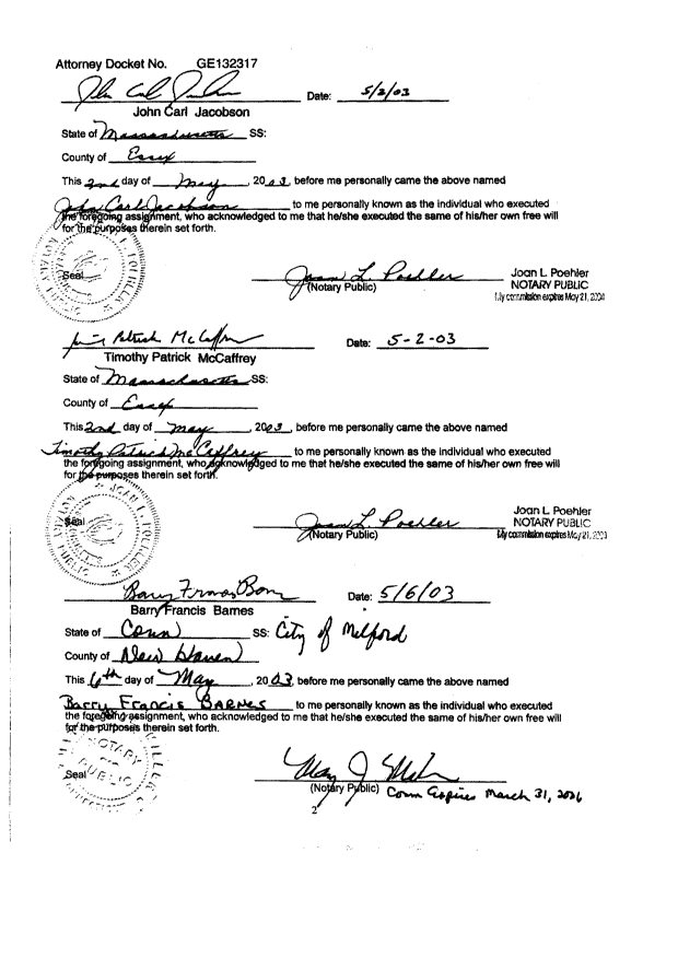 Document de brevet canadien 2459187. Cession 20040226. Image 4 de 4