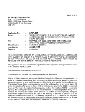 Document de brevet canadien 2461351. Poursuite-Amendment 20120306. Image 1 de 2
