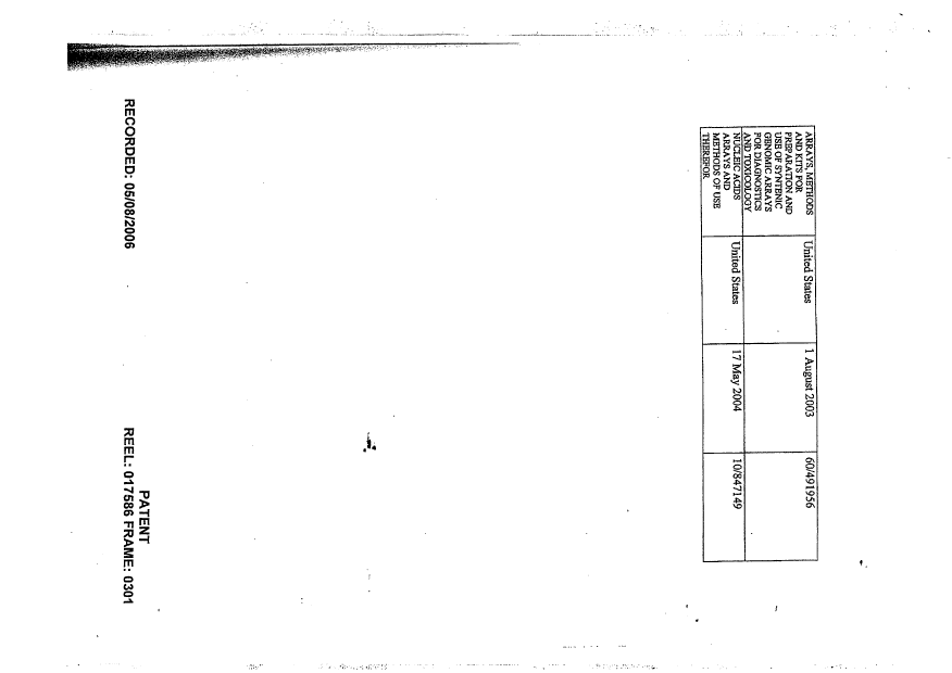 Canadian Patent Document 2461878. Assignment 20061115. Image 12 of 12