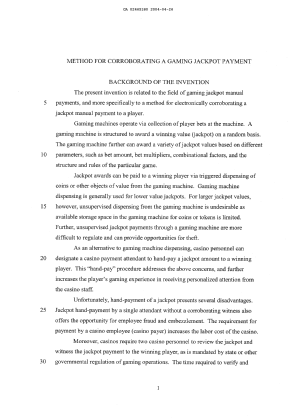 Canadian Patent Document 2465180. Description 20040426. Image 1 of 9