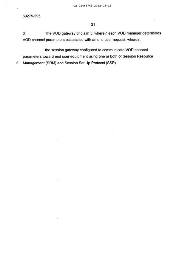 Document de brevet canadien 2465745. Revendications 20120515. Image 3 de 3
