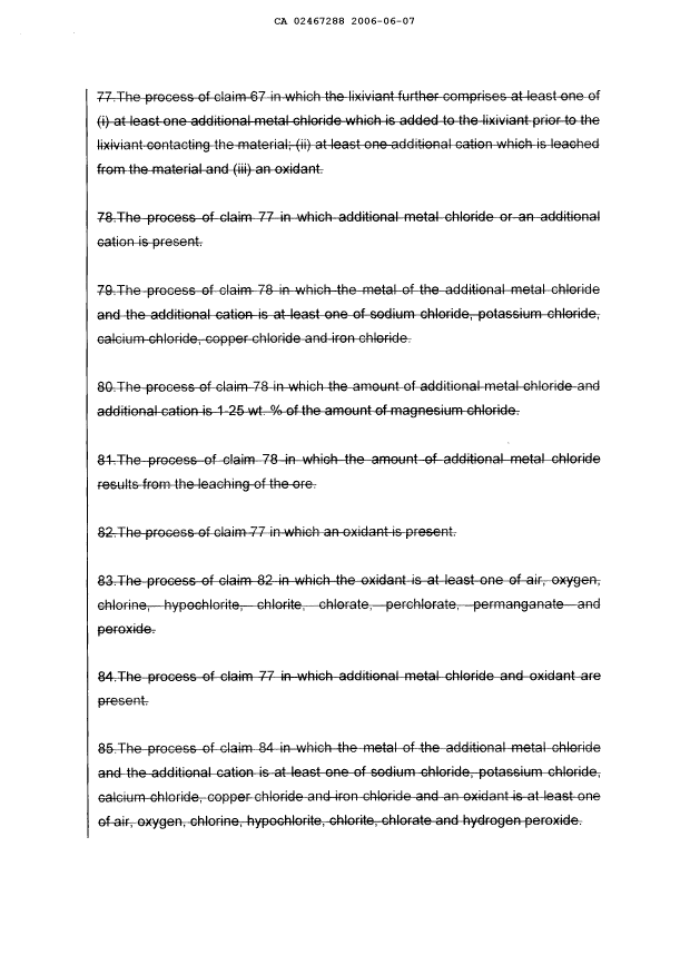 Document de brevet canadien 2467288. Poursuite-Amendment 20051207. Image 26 de 27