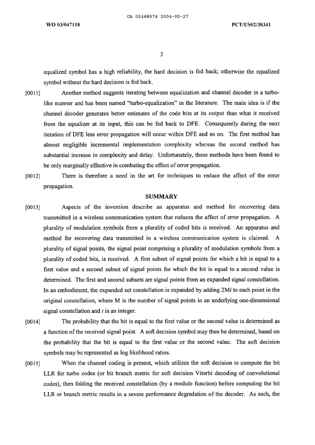 Canadian Patent Document 2468574. Description 20040527. Image 3 of 15