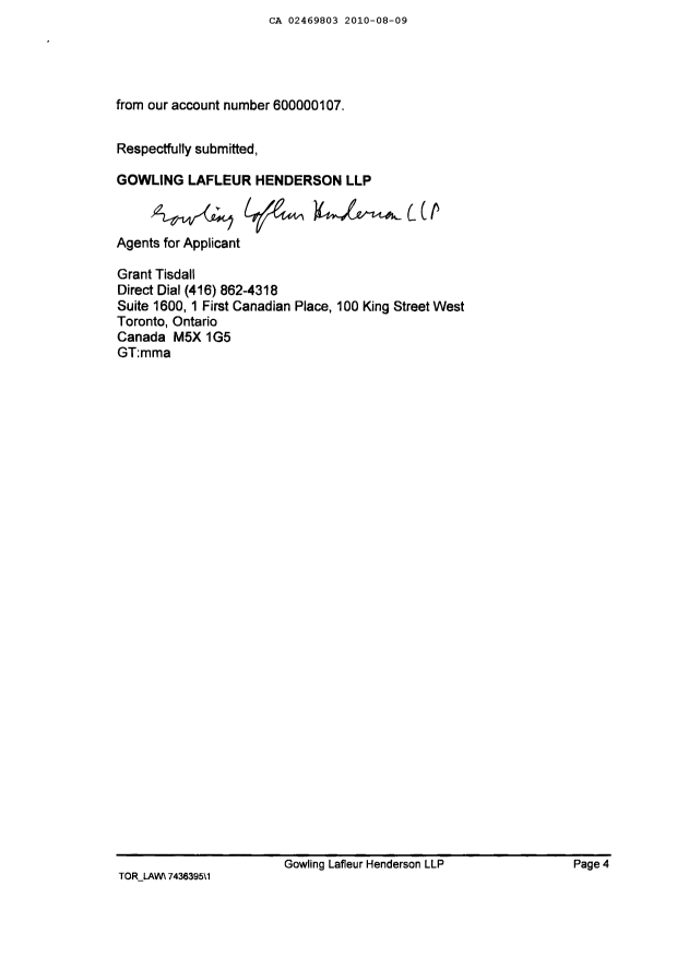 Document de brevet canadien 2469803. Poursuite-Amendment 20091209. Image 4 de 4