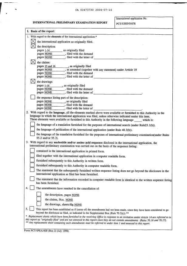 Canadian Patent Document 2473730. PCT 20040716. Image 3 of 5