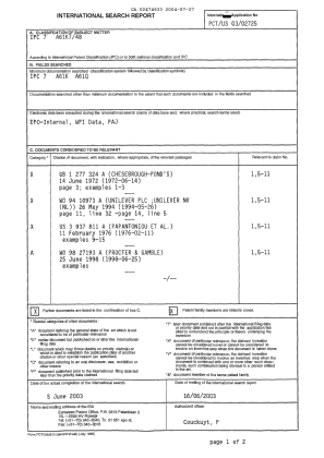 Document de brevet canadien 2474633. PCT 20031227. Image 1 de 7