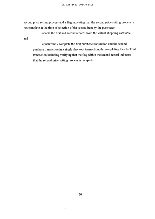 Document de brevet canadien 2474642. Poursuite-Amendment 20140411. Image 23 de 23