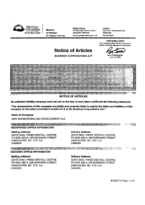 Canadian Patent Document 2474870. Assignment 20090406. Image 2 of 6