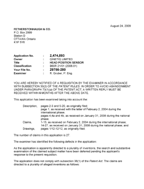 Document de brevet canadien 2474893. Poursuite-Amendment 20090824. Image 1 de 2