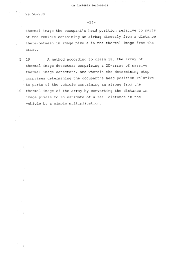 Document de brevet canadien 2474893. Poursuite-Amendment 20100224. Image 4 de 4