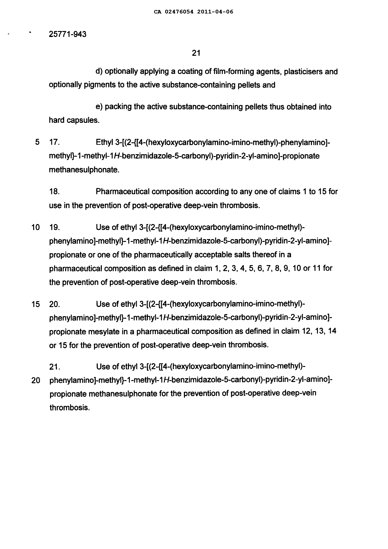 Canadian Patent Document 2476054. Prosecution-Amendment 20110406. Image 9 of 9