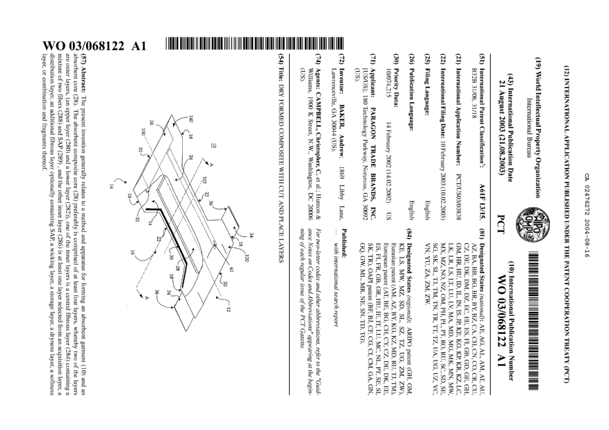 Document de brevet canadien 2476272. Abrégé 20040816. Image 1 de 1
