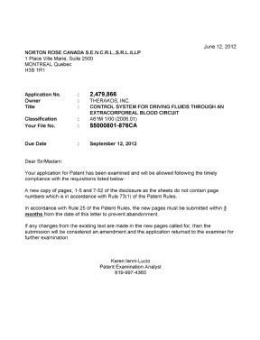 Canadian Patent Document 2479866. Correspondence 20120612. Image 1 of 1