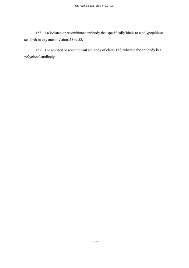 Document de brevet canadien 2481411. Revendications 20071213. Image 23 de 23