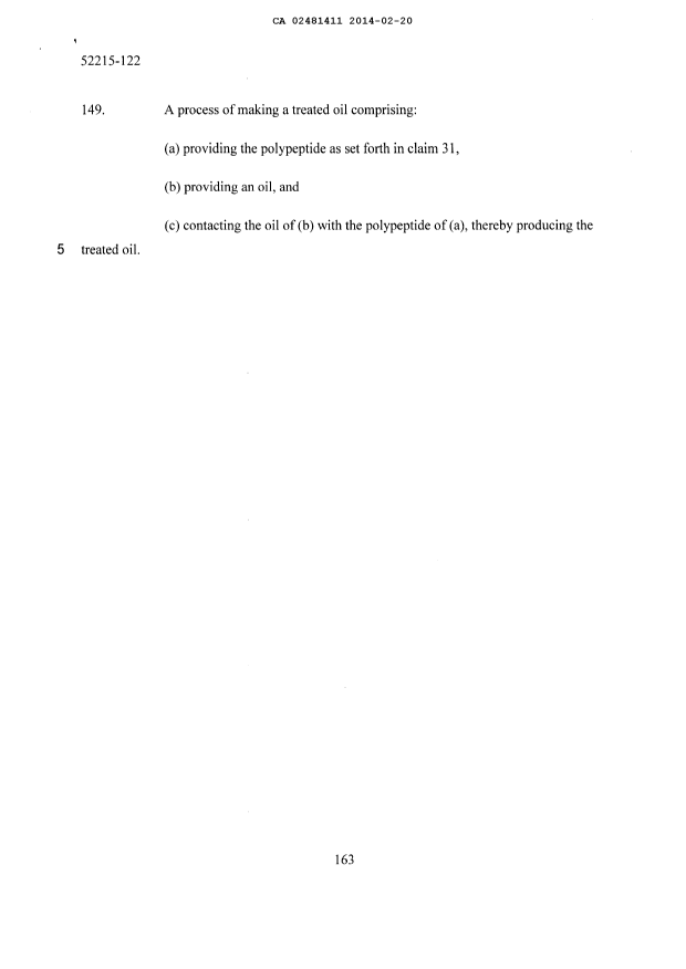Document de brevet canadien 2481411. Poursuite-Amendment 20140220. Image 23 de 23