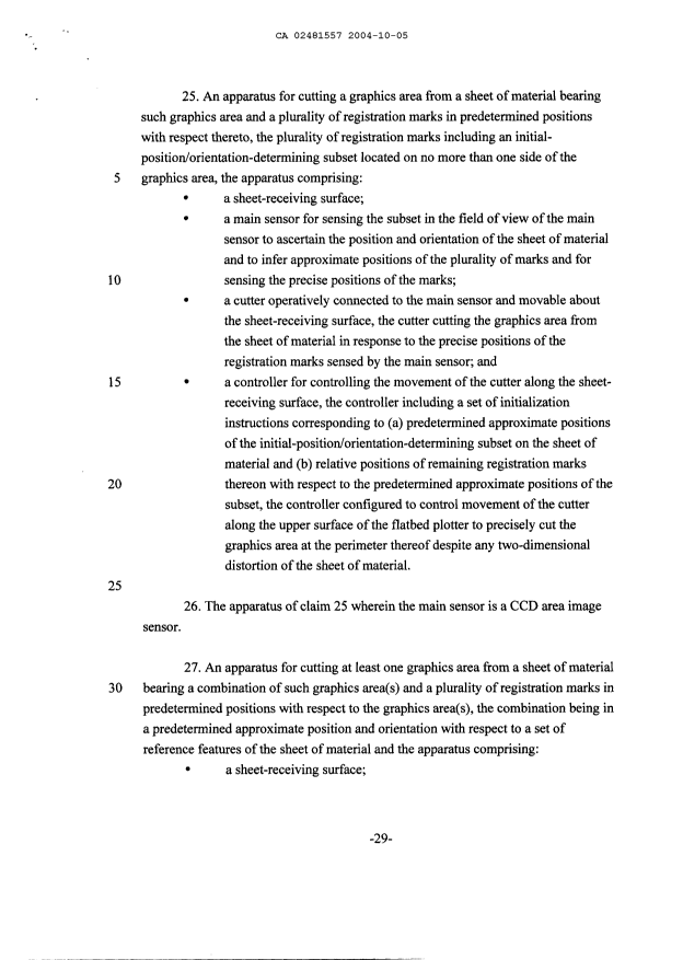 Canadian Patent Document 2481557. Prosecution-Amendment 20041005. Image 7 of 8