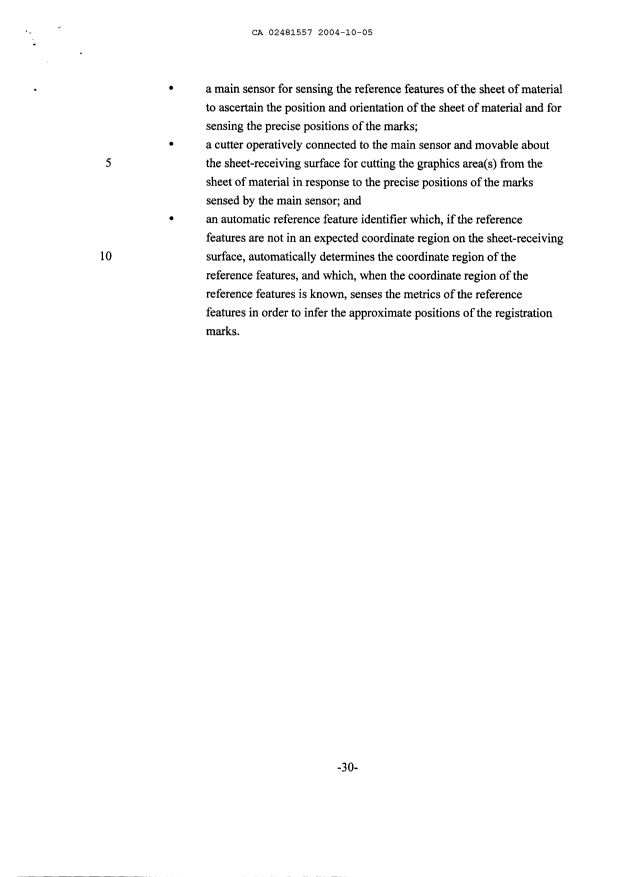 Document de brevet canadien 2481557. Poursuite-Amendment 20041005. Image 8 de 8