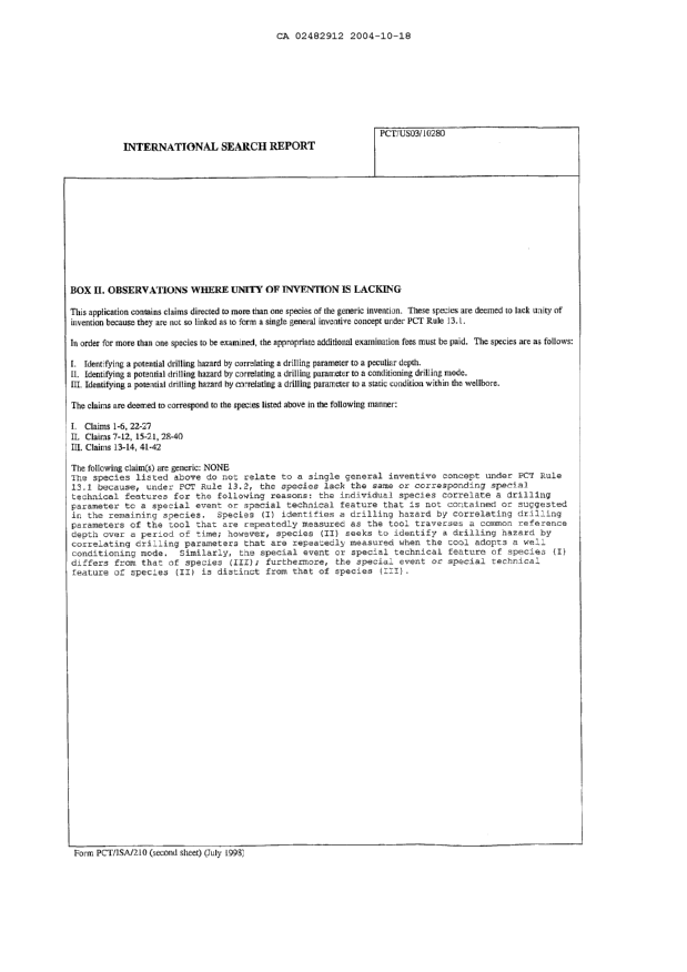 Document de brevet canadien 2482912. PCT 20041018. Image 5 de 5