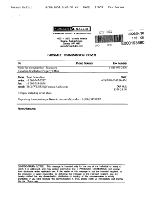 Document de brevet canadien 2483260. Taxes 20060426. Image 3 de 3