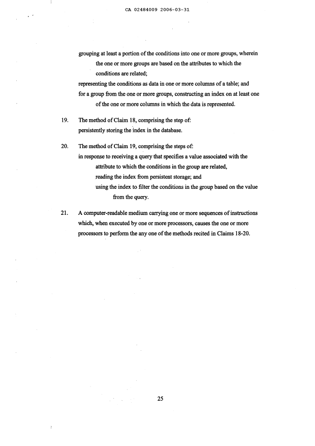 Document de brevet canadien 2484009. Poursuite-Amendment 20060331. Image 7 de 7