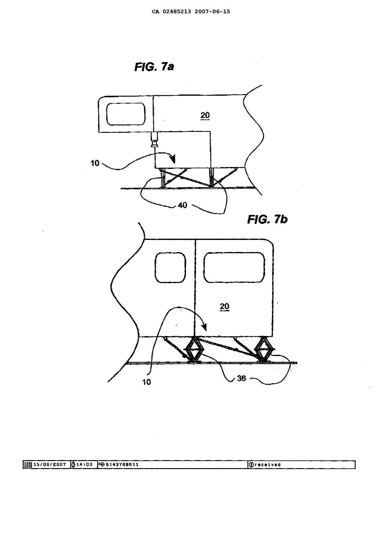 Document de brevet canadien 2485213. Dessins 20061215. Image 5 de 5