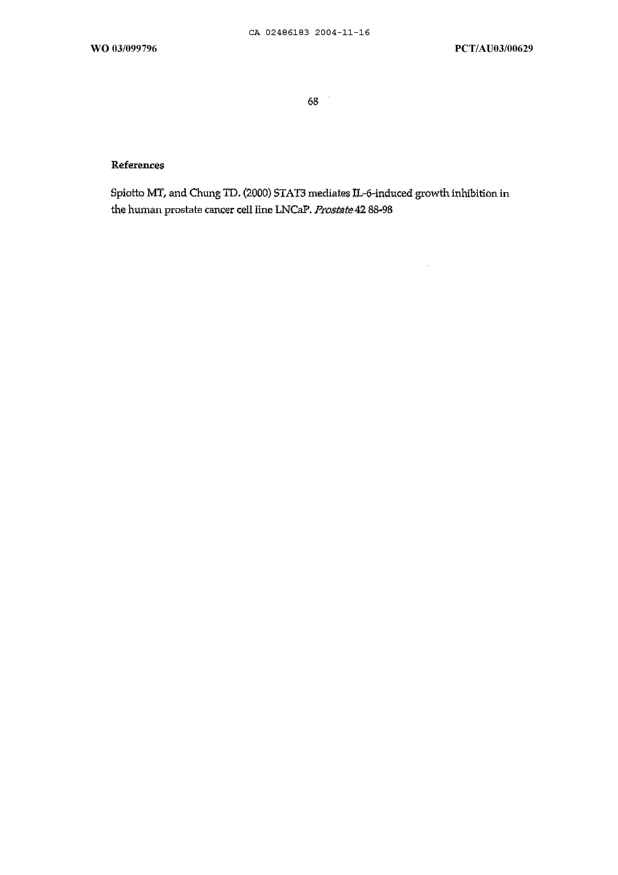 Document de brevet canadien 2486183. Description 20041116. Image 68 de 68