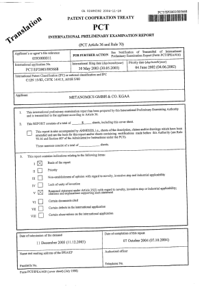 Document de brevet canadien 2486392. PCT 20041118. Image 1 de 9