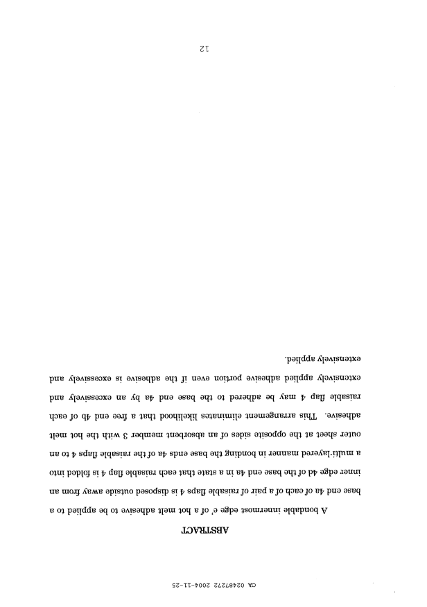 Document de brevet canadien 2487272. Abrégé 20041125. Image 1 de 1