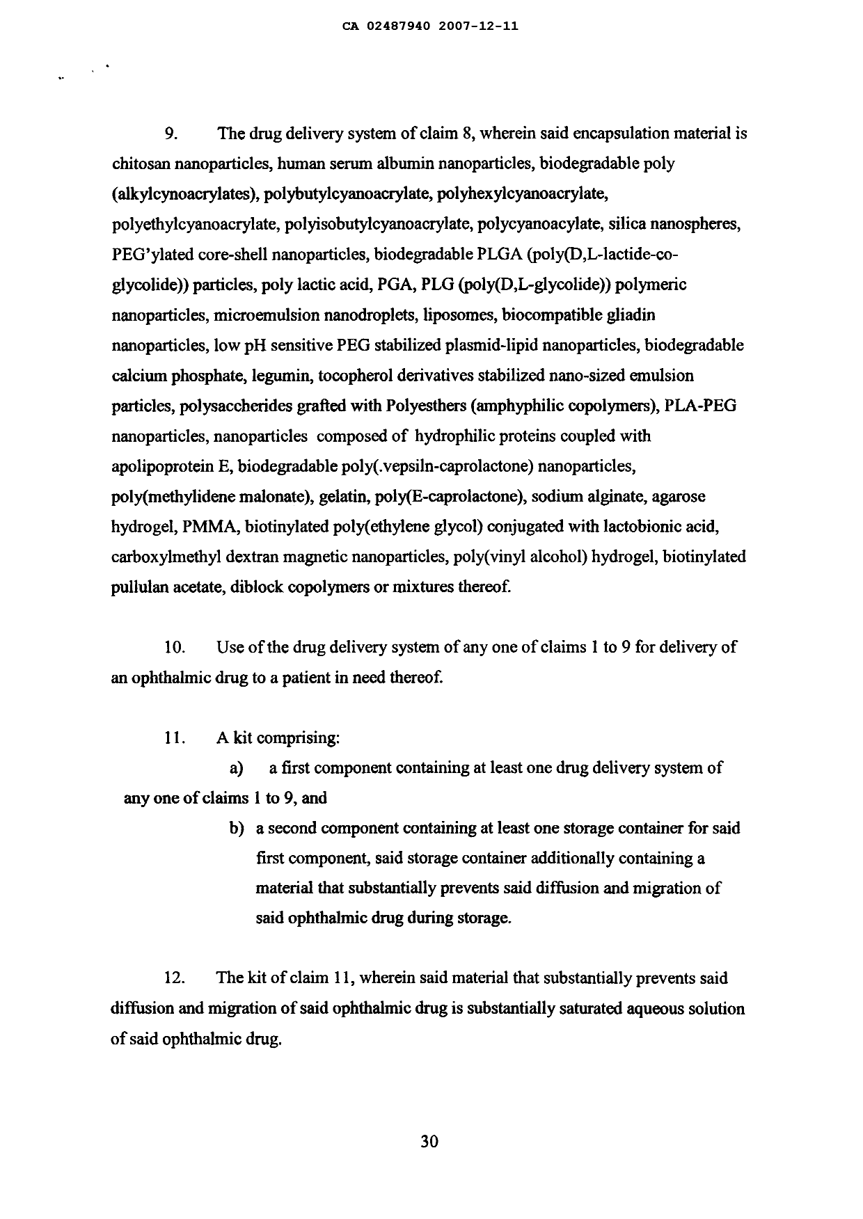 Canadian Patent Document 2487940. Prosecution-Amendment 20061211. Image 4 of 5