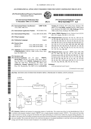 Document de brevet canadien 2488228. Abrégé 20041202. Image 1 de 2