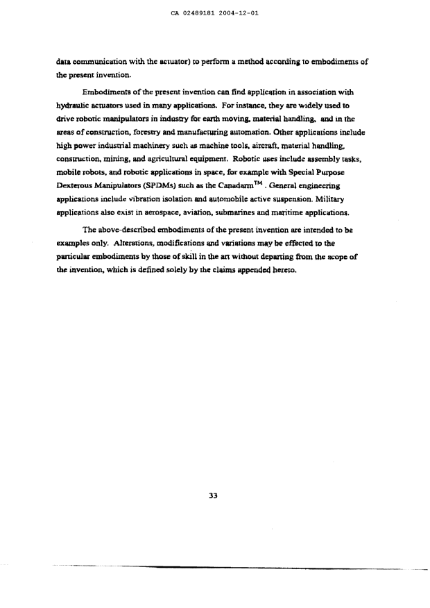 Canadian Patent Document 2489181. Description 20041201. Image 33 of 33