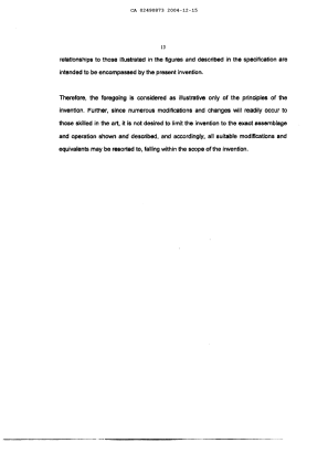 Document de brevet canadien 2490873. Description 20031215. Image 13 de 13