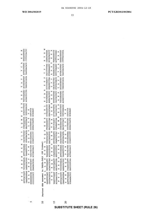 Canadian Patent Document 2492092. Description 20031215. Image 146 of 146