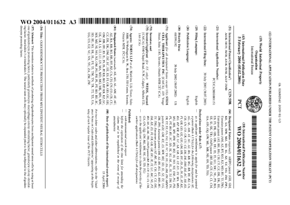 Document de brevet canadien 2492542. Abrégé 20041213. Image 1 de 1