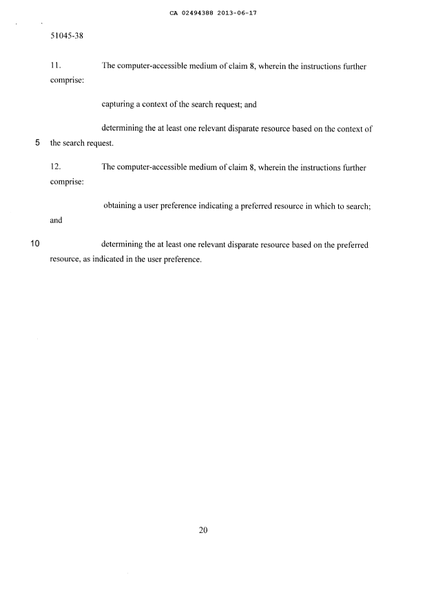 Document de brevet canadien 2494388. Revendications 20130617. Image 4 de 4