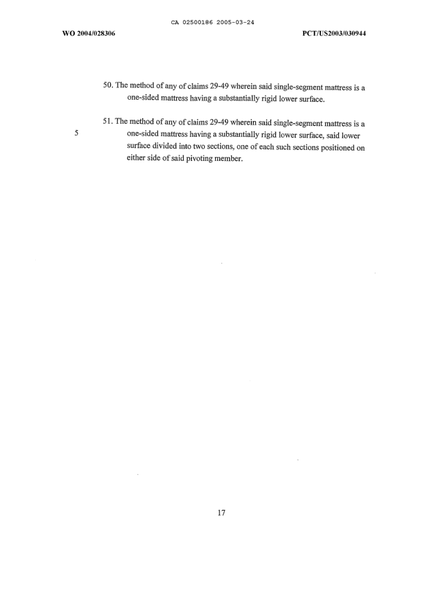 Document de brevet canadien 2500186. Revendications 20050324. Image 7 de 7