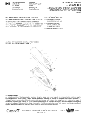 Document de brevet canadien 2500484. Page couverture 20050620. Image 1 de 1