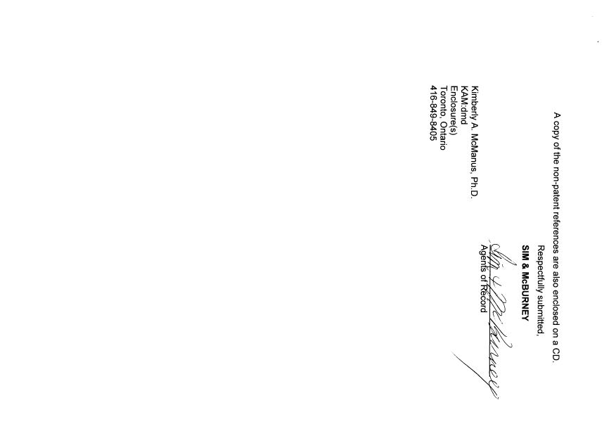 Canadian Patent Document 2501016. Prosecution-Amendment 20091015. Image 2 of 3