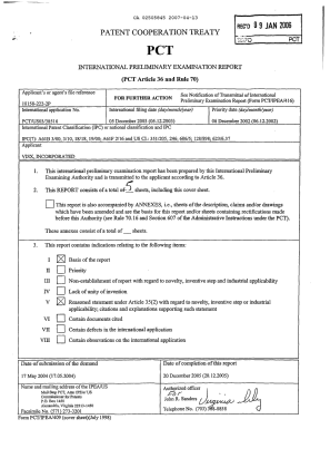 Document de brevet canadien 2505845. PCT 20070413. Image 1 de 5